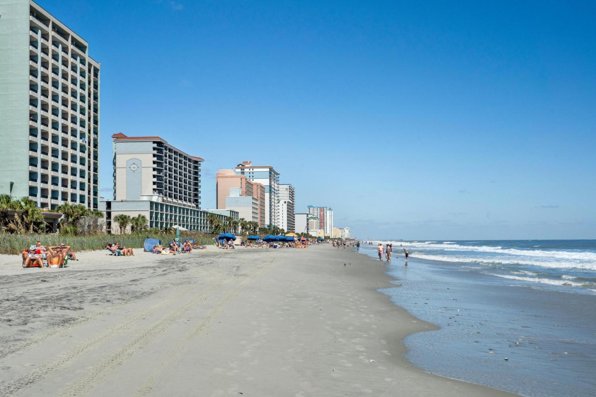 Вилла 2501 S Ocean Blvd, 0211 - Ocean Front Sleeps 8 Миртл-Бич Экстерьер фото