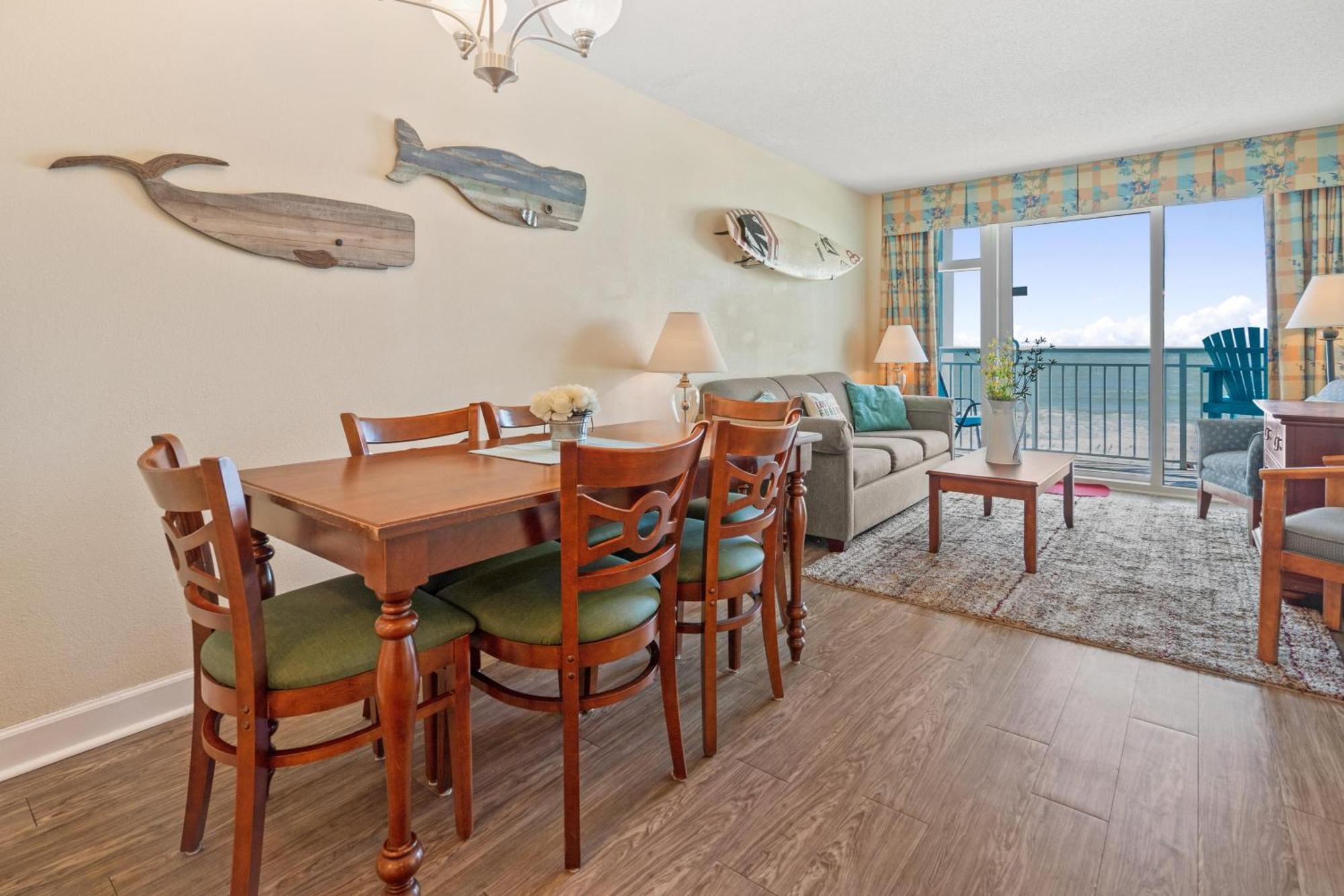 Вилла 2501 S Ocean Blvd, 0211 - Ocean Front Sleeps 8 Миртл-Бич Экстерьер фото